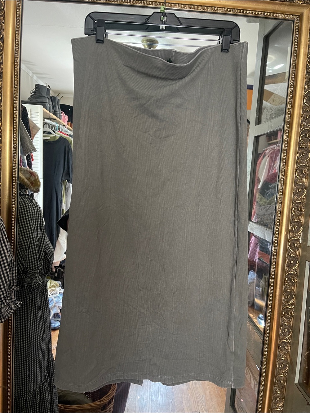 Wild fable Olive Gray Maxi Skirt